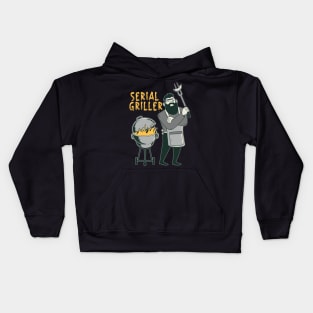 Serial griller grill bbq Kids Hoodie